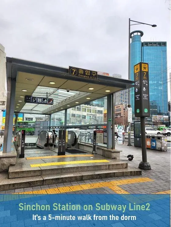Evermore #Sinchon Station 5Min #Seogang Station 1Min Apartment Seoul