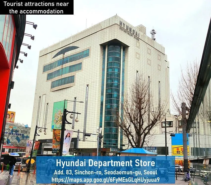 Evermore #Sinchon Station 5Min #Seogang Station 1Min Apartment Seoul 0*,  South Korea